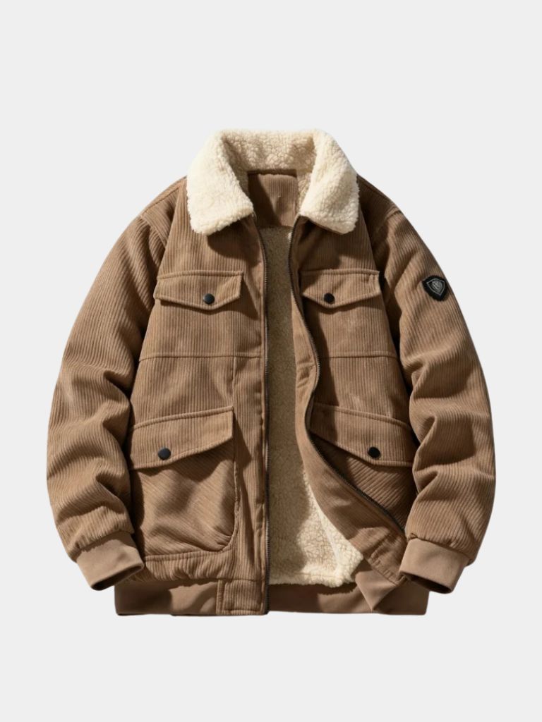 Iron Ore Sherpa Cargo Jacket - Cross & Crown