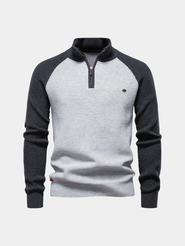 Apex Sport-Luxe Quarter Zip - <tc>Cross & Crown</tc>