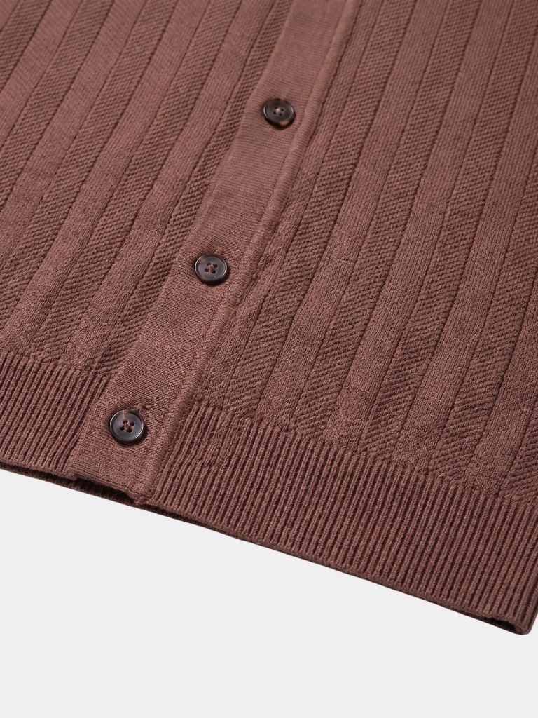 Heritage Camp Collar Knit Shirt - Cross & Crown