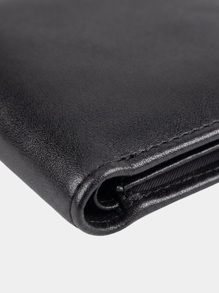 Anti RFID Leather Wallet - Cross & Crown
