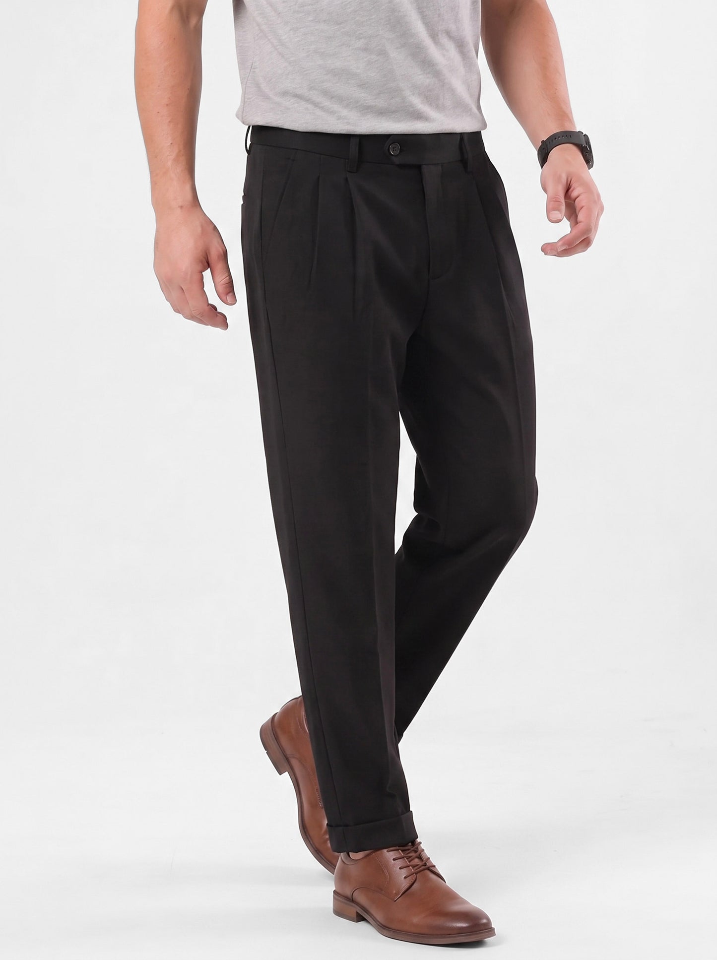 Pantalones minimalistas de estilo Old Money - Cross & Crown