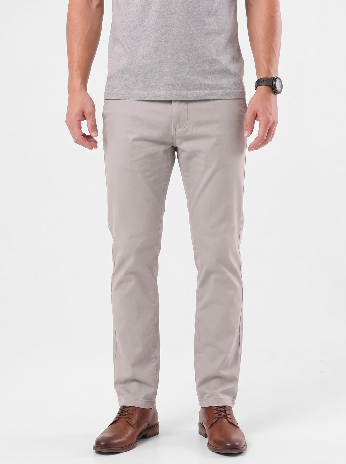 Pantalones minimalistas rectos - Cross & Crown