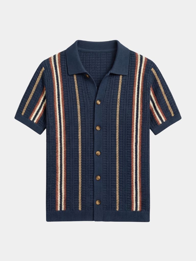 Sunset Groove Polo – Cross & Crown