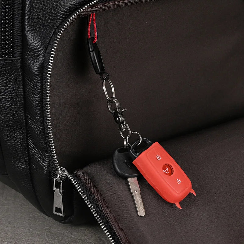 Black Bull 17” Tech Backpack with USB Charging - Cross & Crown