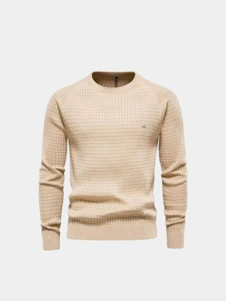 Crew Neck Knitwear Jumper Sweater - Cross & Crown - Cross & Crown