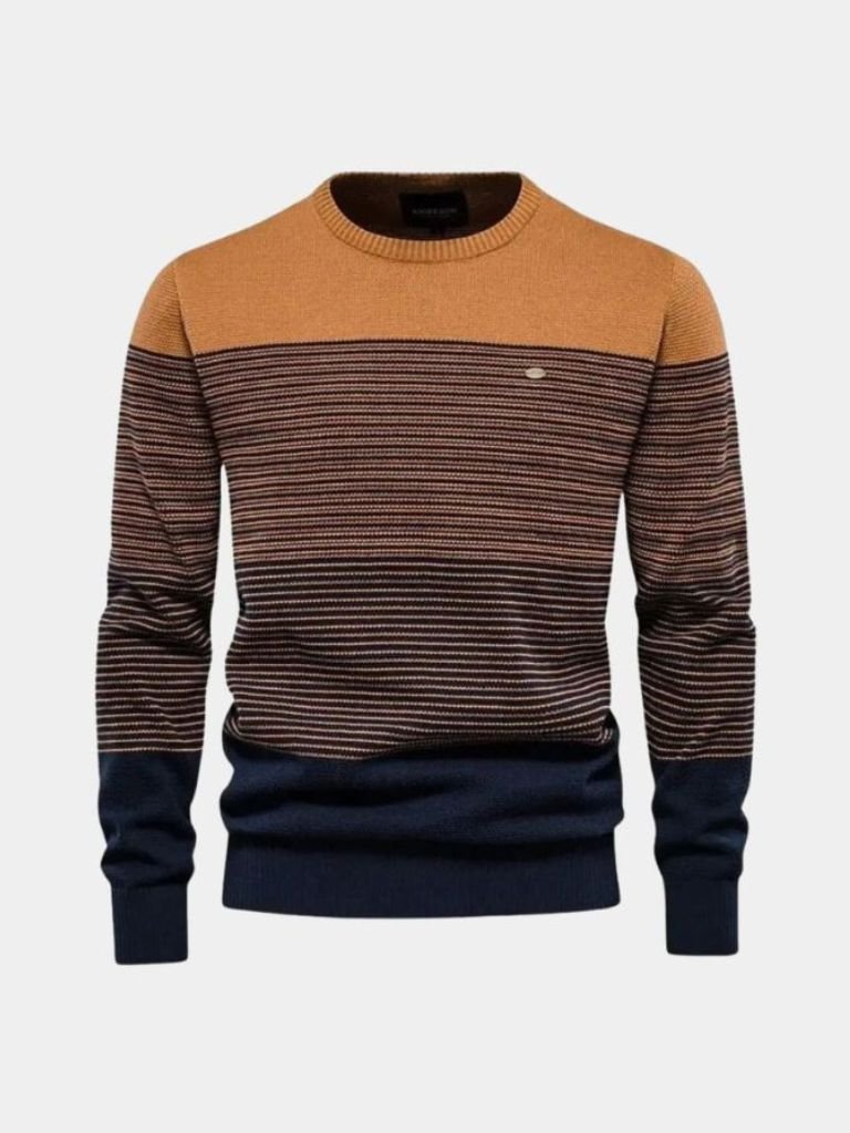 Crew Neck Knitwear Knit Pullover Sweater Jumper - Cross & Crown - Cross & Crown