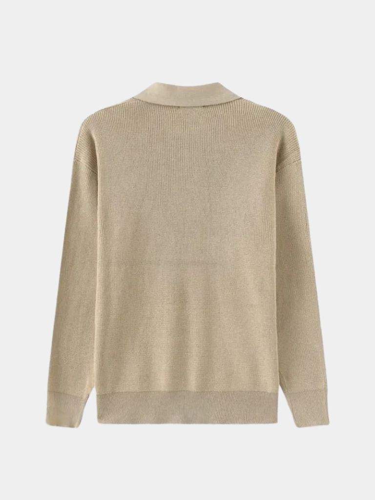Essential Half Zip Sweater - Cross & Crown - Cross & Crown