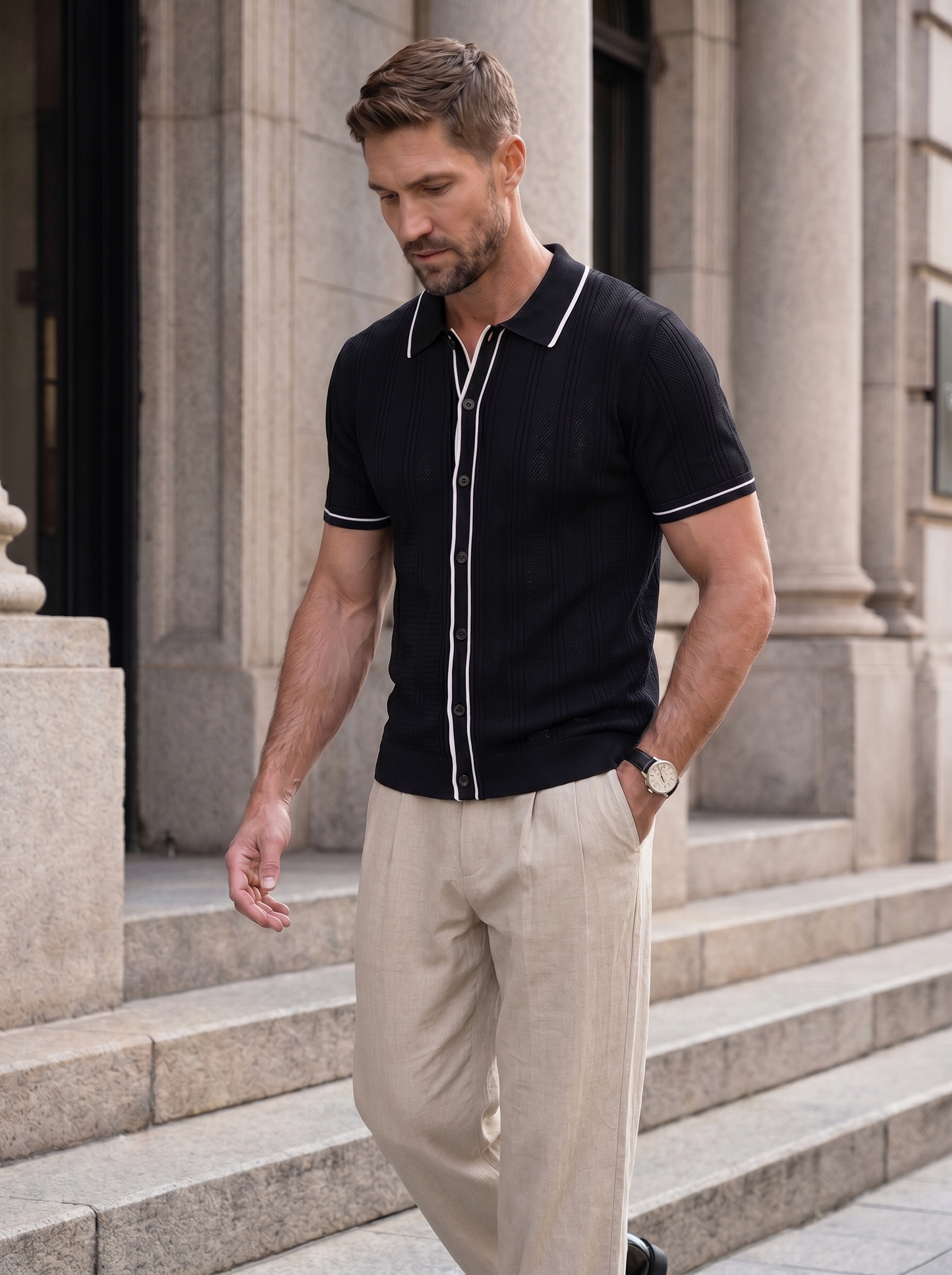 Siena Vintage Polo – Cross & Crown