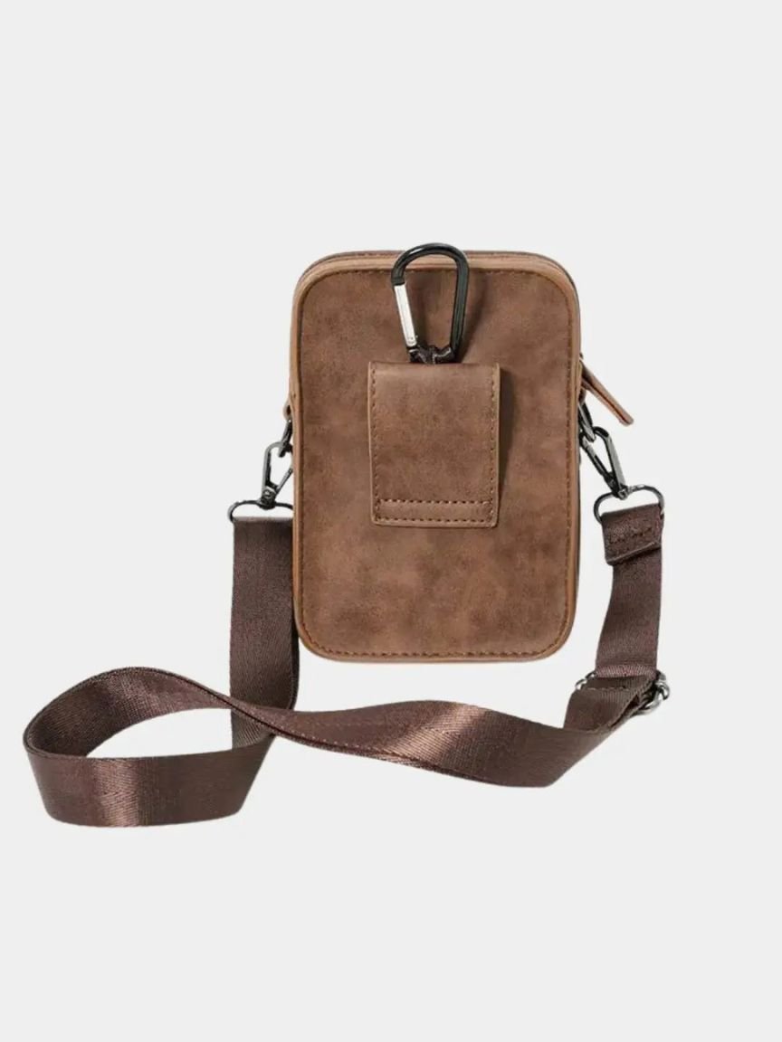 Vintage Mini Leather Crossbody Shoulder Bag - Cross & Crown - Cross & Crown