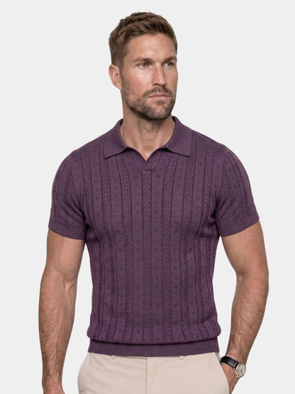 Classic Fit Business Polo Shirt - Cross & Crown