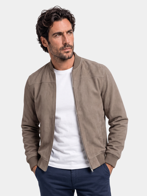 Μπουφάν bomber από σουέτ Ashwood – Cross & Crown