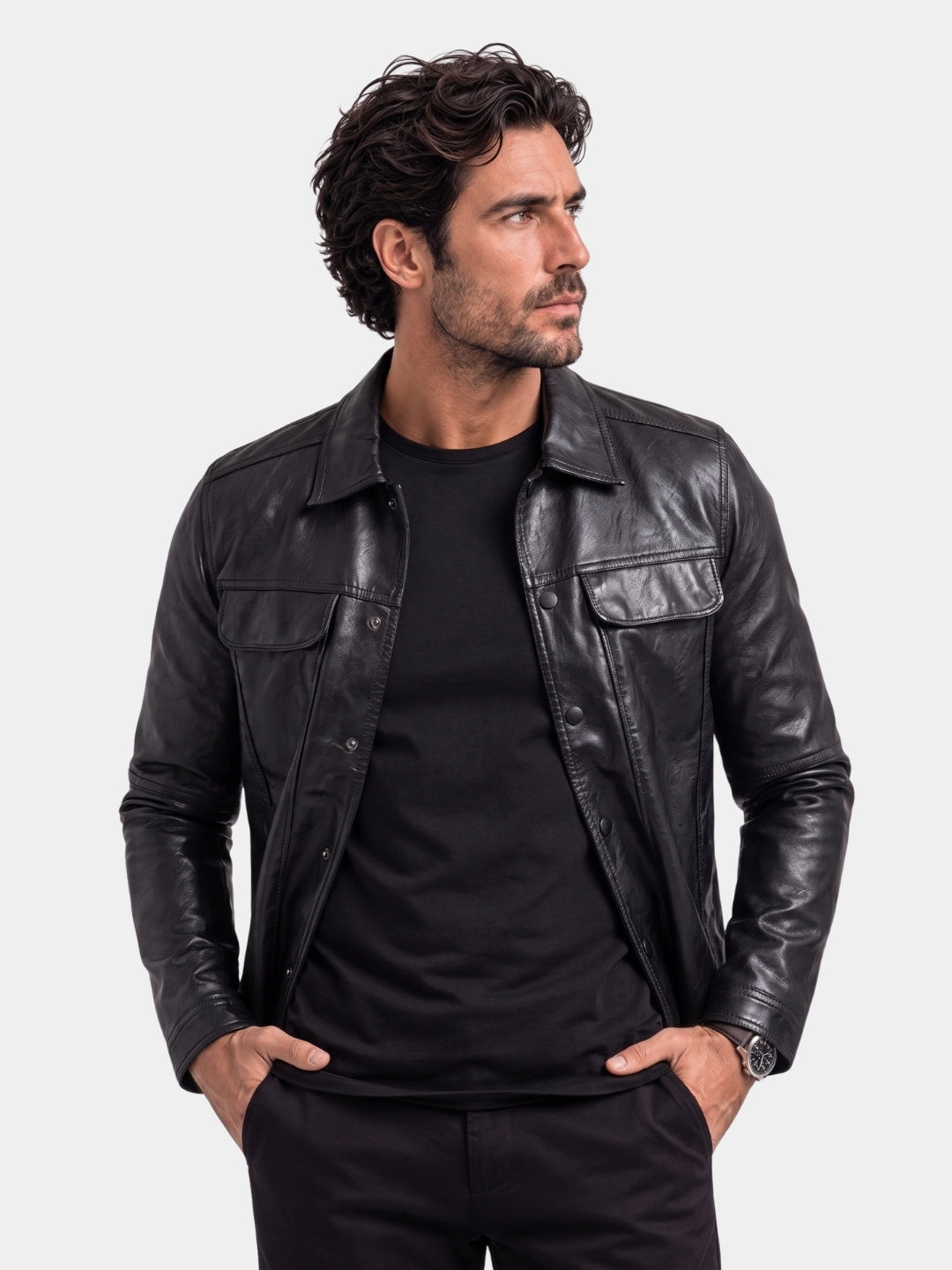 Bronze Rebel Leather Jacket – Cross & Crown