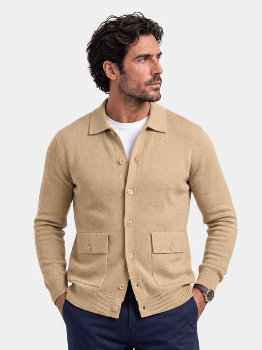 Essential Cashmere Jacket - Cross & Crown