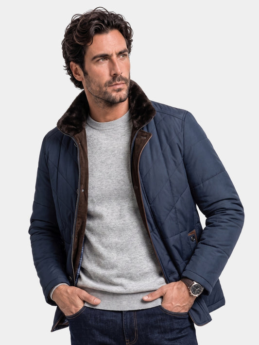 Quilted Winter Jacket - Cross & Crown