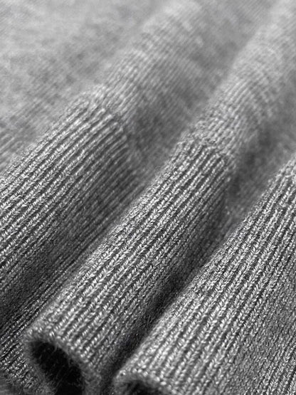 100% Cashmere V Neck Knit Vest - Cross & Crown - Cross & Crown