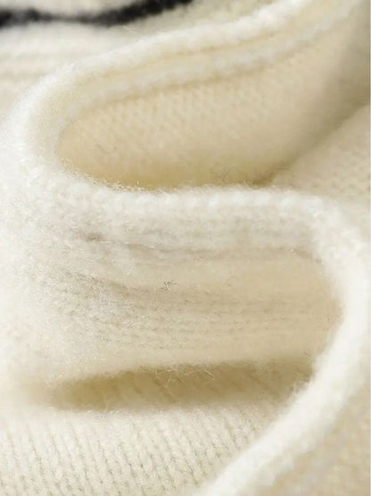 100% Wool Fair Isle Pullover Sweater Jumper - Cross & Crown - Cross & Crown