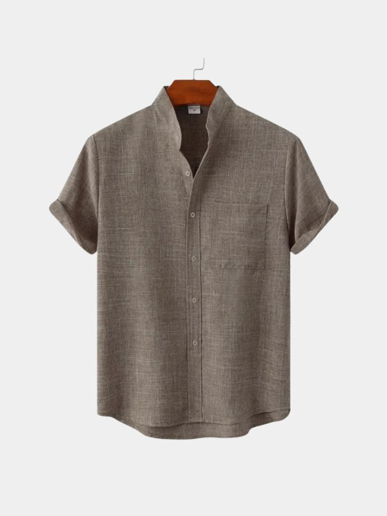 Executive Resort Linen Shirt - Cross & Crown