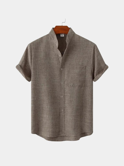 Executive Resort Linen Shirt - Cross & Crown