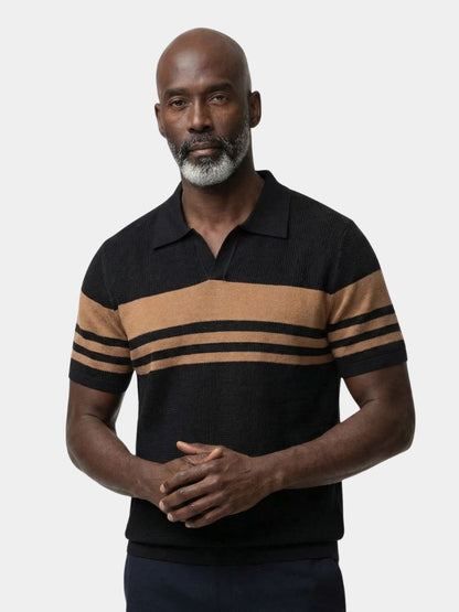 Caramel Lineage Polo – Cross & Crown