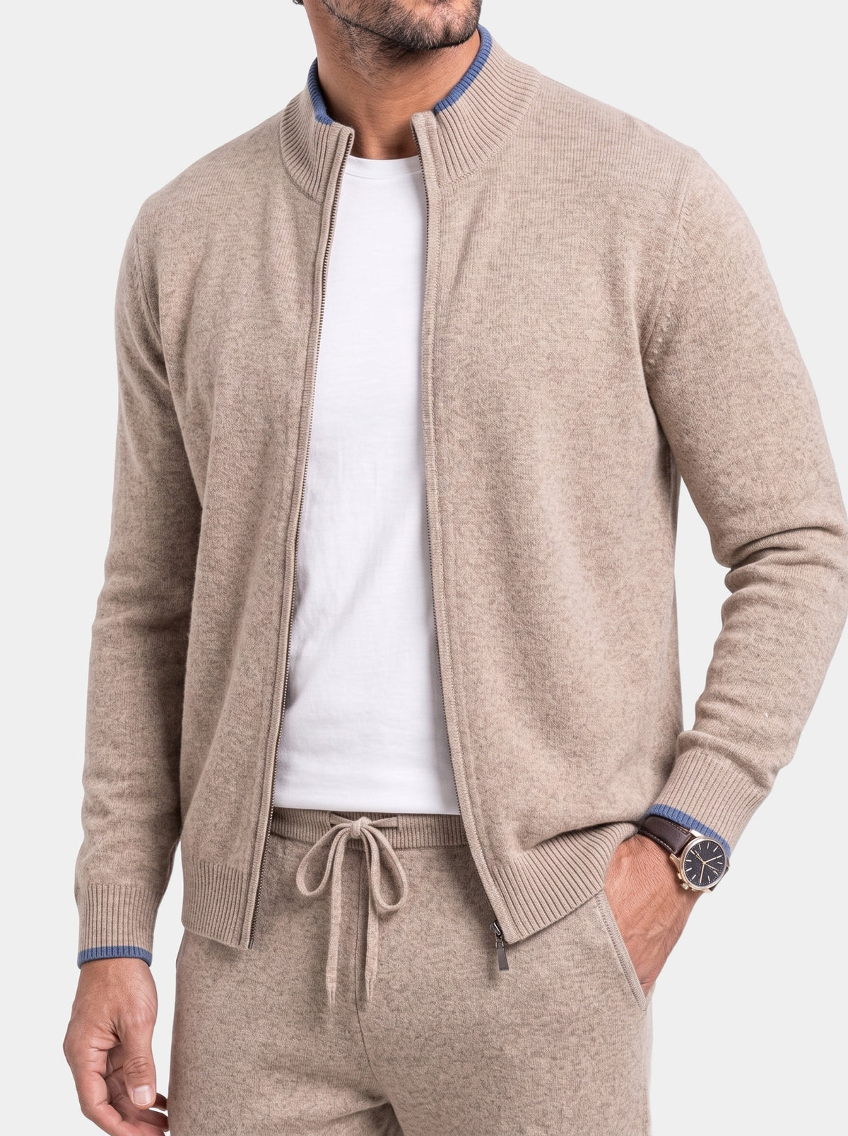Heritage Cashmere Lounge Set - Cross & Crown - torso