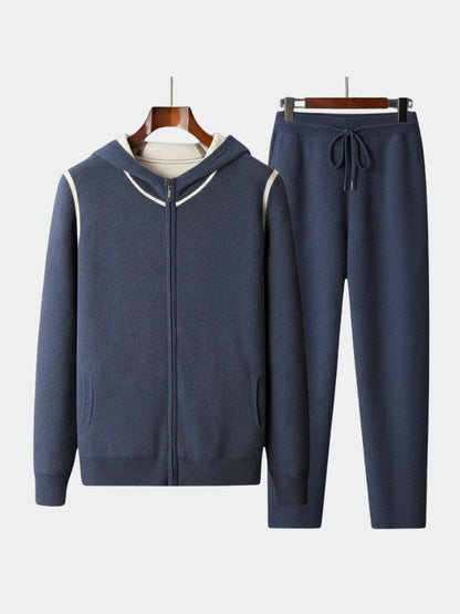 Belvoir Taupe Cashmere Set – Cross & Crown