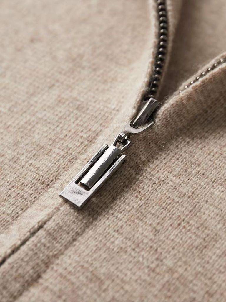 Kasjmier Heritage Knit Jas - <tc>Cross & Crown</tc>