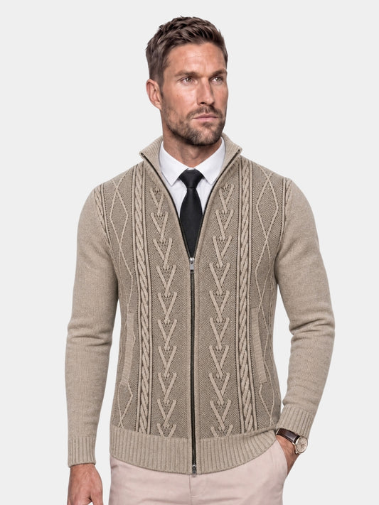 Essentieller Strickpullover im Old-Money-Stil - Cross & Crown