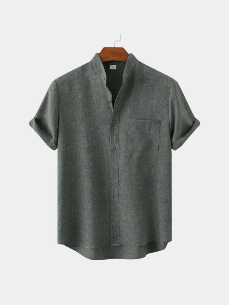Executive Resort Linen Shirt - Cross & Crown
