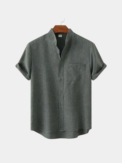 Executive Resort Linen Shirt - Cross & Crown