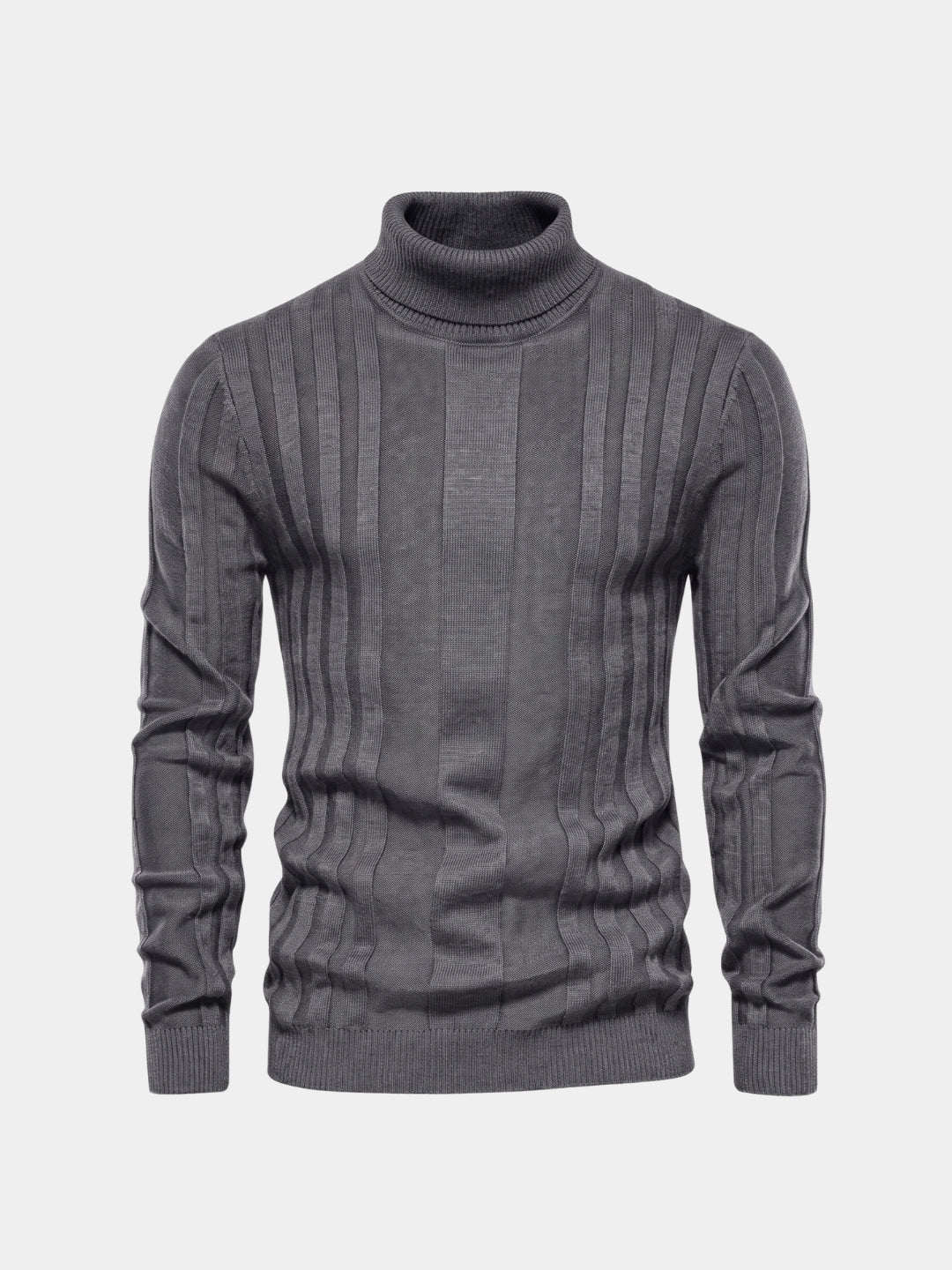 Pull-over à col roulé en maille - Cross & Crown