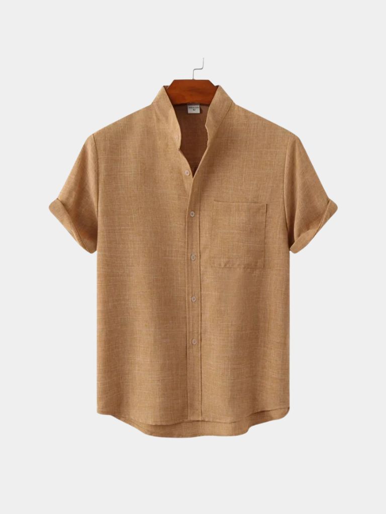 Executive Resort Linen Shirt - Cross & Crown