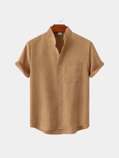 Executive Resort Linen Shirt - Cross & Crown