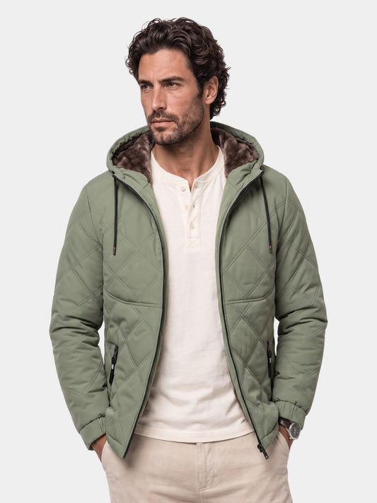Slate Cavalier Zip Jacket - Cross & Crown