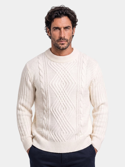 Jersey minimalista con textura - Cross & Crown