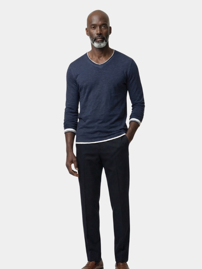 Modern Mariner Long Sleeve Shirt - Cross & Crown