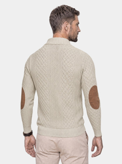 Classic High Collar Pullover - Cross & Crown