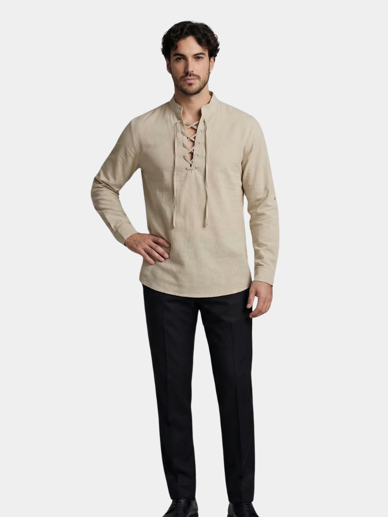 Casual Blouse Long Sleeve T-Shirt - Cross & Crown