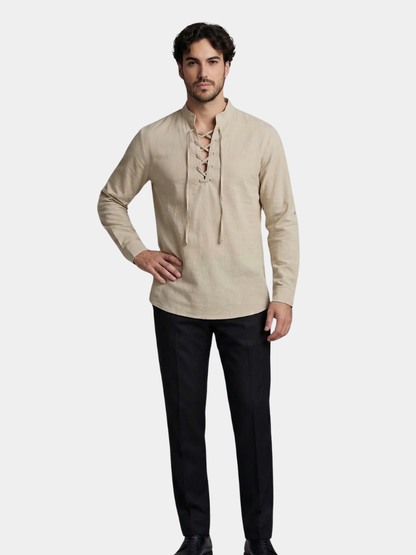 Casual Blouse Long Sleeve T-Shirt - Cross & Crown