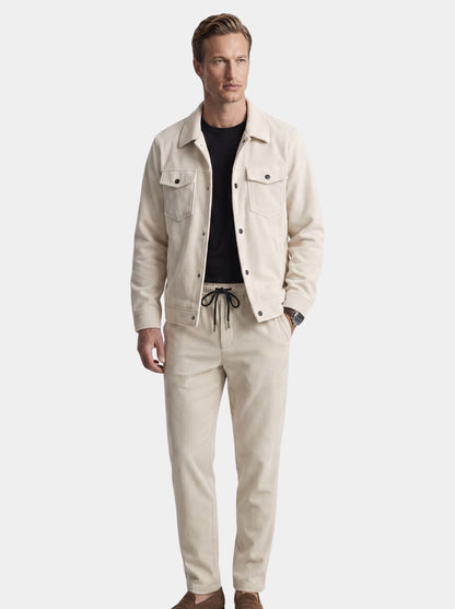 Ivory Corduroy Set - Cross & Crown