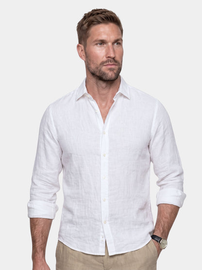 Camisa de verano de lino Linen Reverie - Cross & Crown