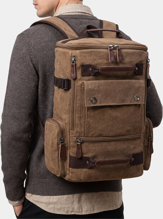 Vintage-Rucksack „Dune Vanguard“ – Cross & Crown