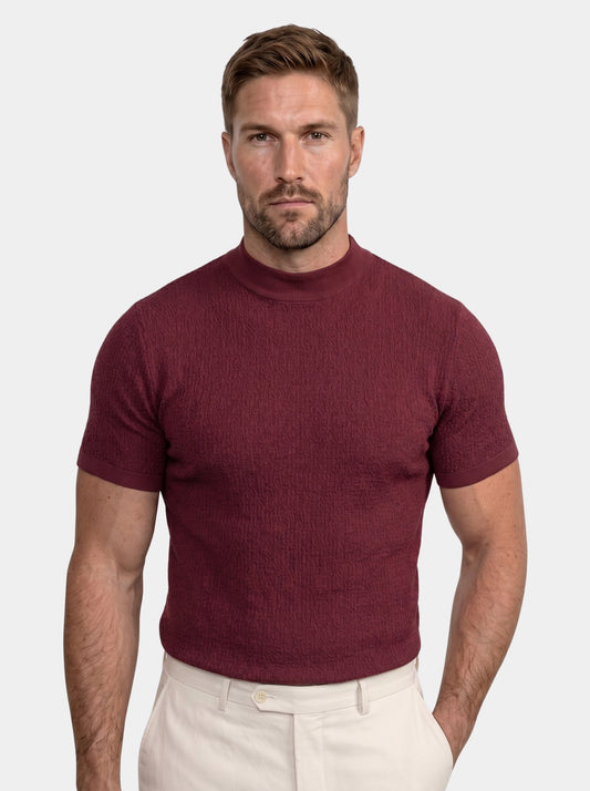 Casual Knit T-Shirt - Cross & Crown