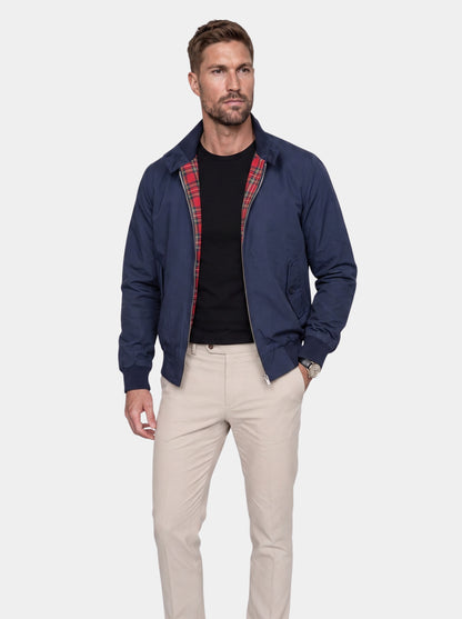 Chaqueta clásica con cremallera Duke – Cross & Crown