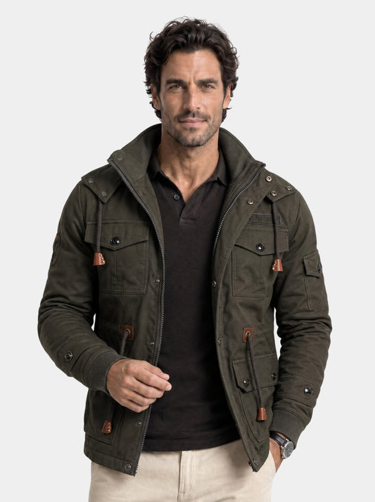 Chaqueta de campo Garrison – Cross & Crown