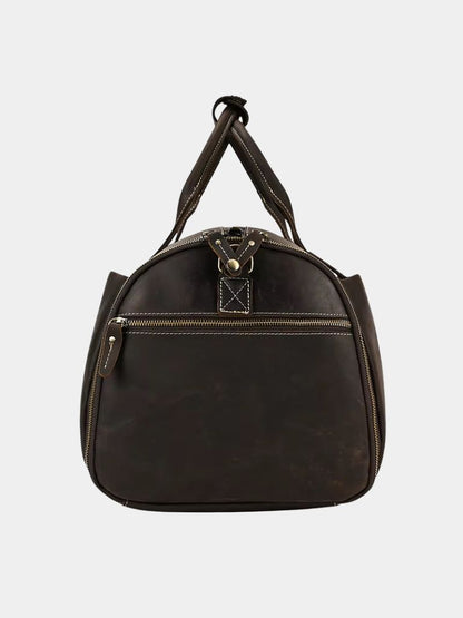 Continental Weekender Leather Travel Bag - Cross & Crown