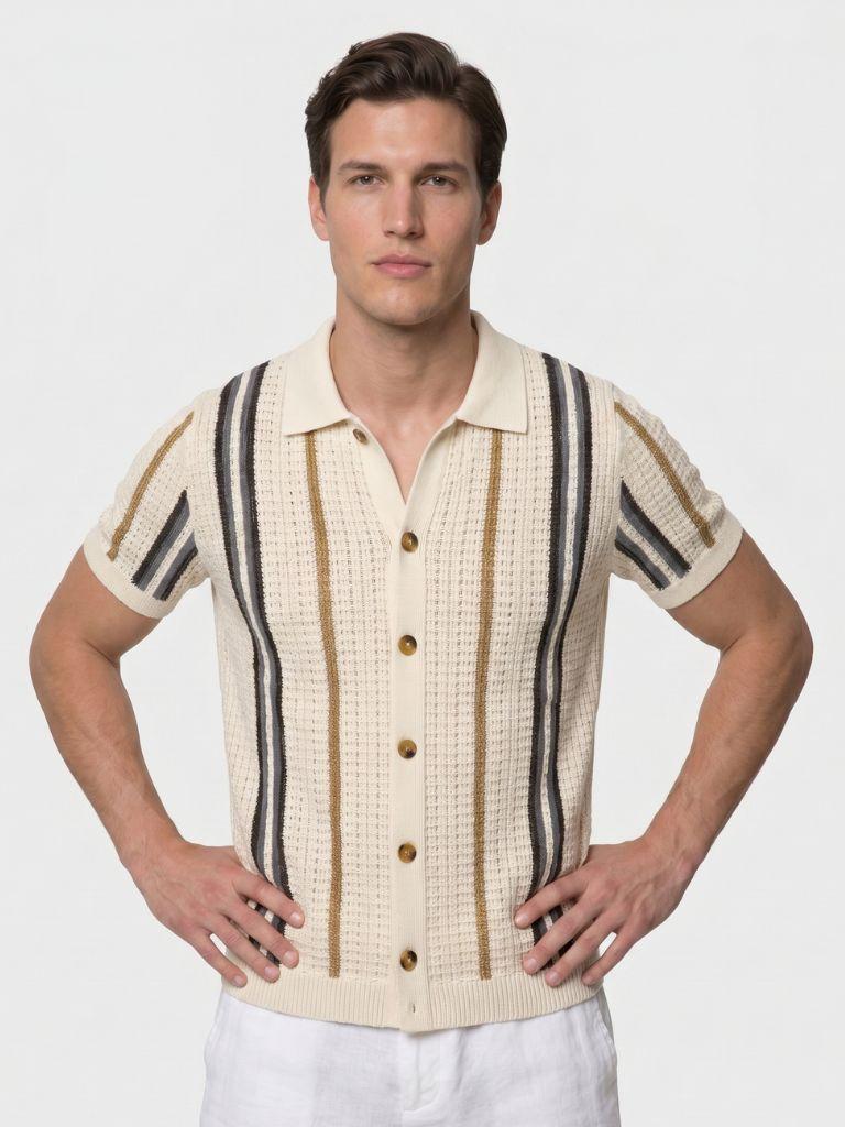 Sunset Groove Polo – Cross & Crown