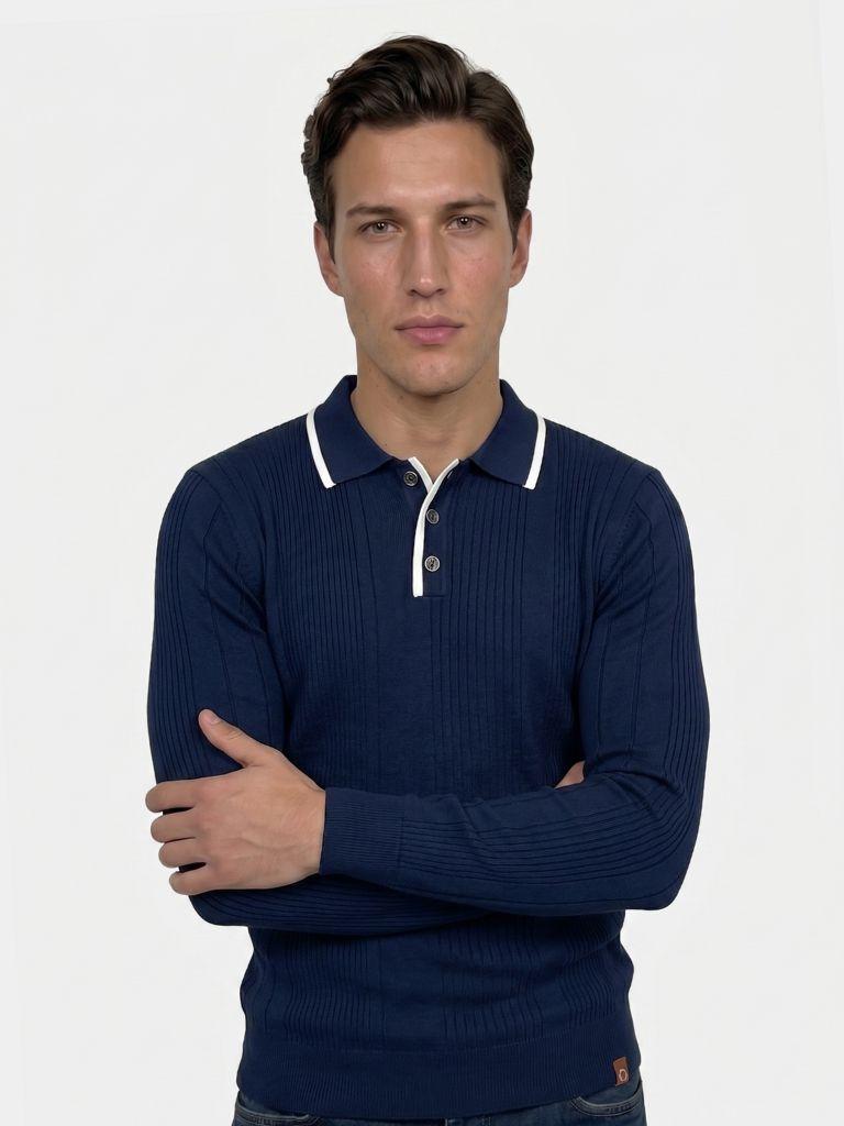 Langford Polo Knit Shirt - Cross & Crown