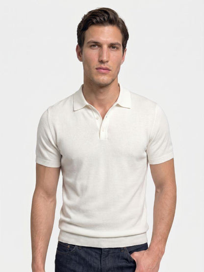 Imperial Ribbed Polo - Cross & Crown