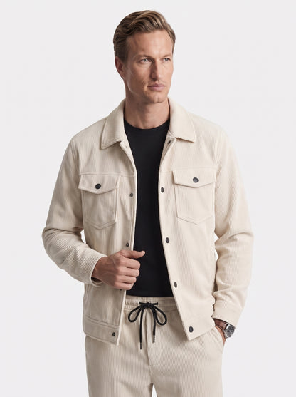 Ivory Corduroy Set - Cross & Crown