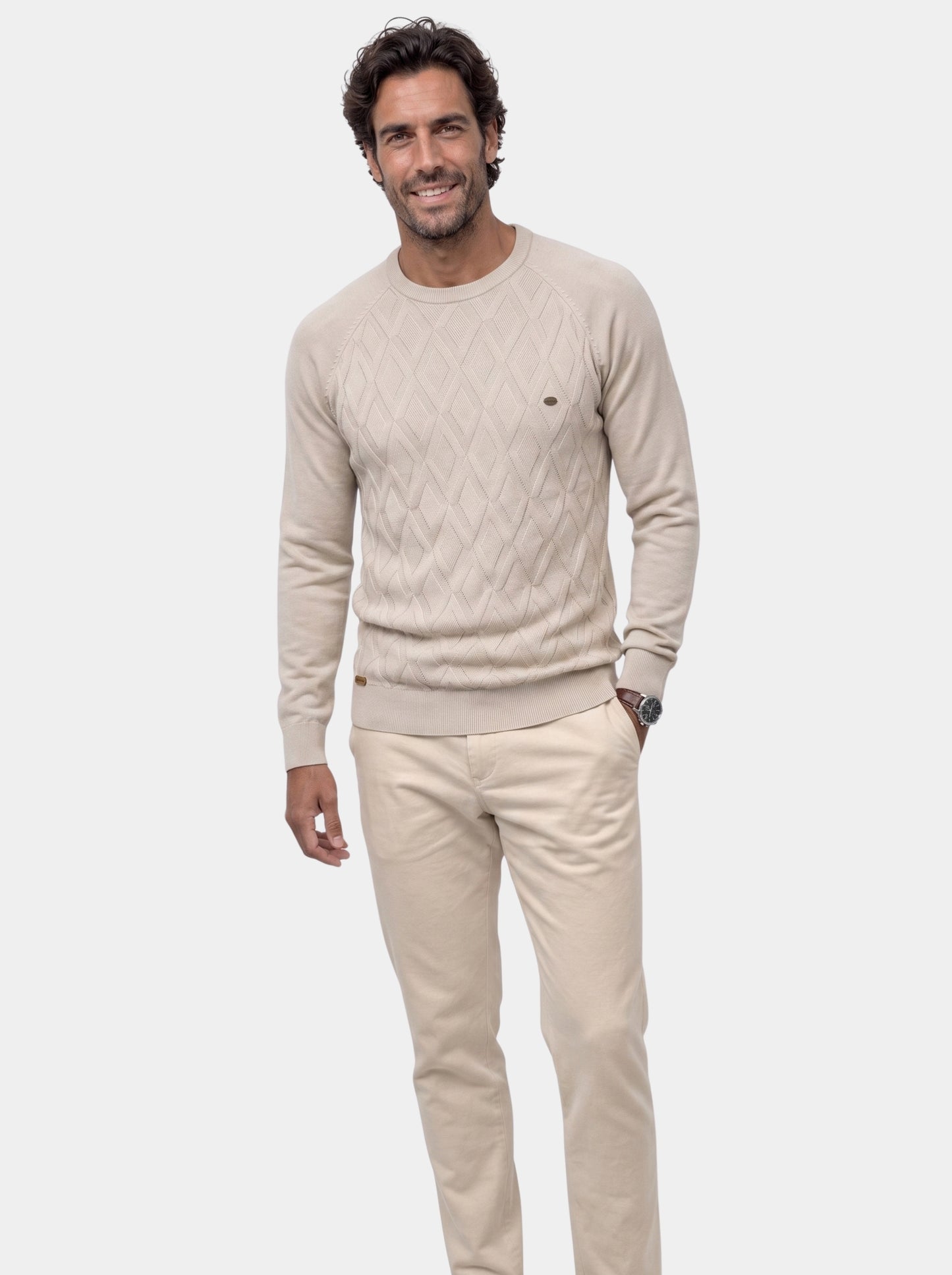 Jersey minimalista de punto - Cross & Crown